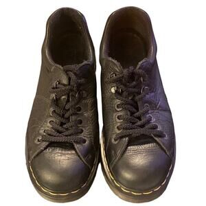 DR MARTENS Women's Vintage Lace Up Chunky Black Oxford Shoes #11864 Size 10